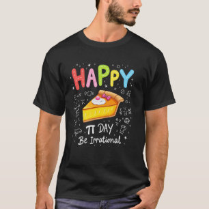 Bunte & lustige Mathe-Feier Frohes Pi-Tag T-Shirt