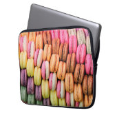 Bunte Makronen Laptopschutzhülle (Vorderseite Links)