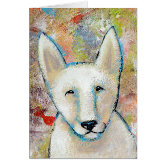 Bunte Malerei des glücklichen Hundekunst-Spaßes