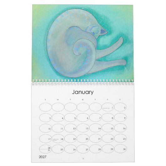 Bunte Malereien. 2013. Kalender (Jan 2027)