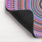 bunte Mandala-Designs Mousepad (Ecke)