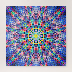 Bunte Mandala entspannendes   Puzzle