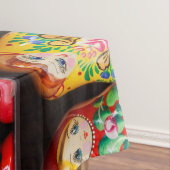 Bunte Matryoshka Puppen Tischdecke (Beispiel)