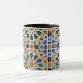 Bunte maurische Mosaik-Tasse Tasse (Zentrum)