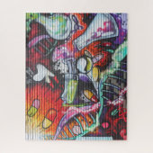 Bunte medizinische Thema-Graffiti Puzzle (Vertikal)