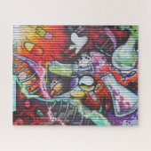Bunte medizinische Thema-Graffiti Puzzle (Horizontal)