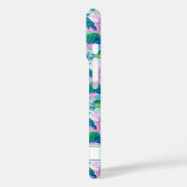 Bunte Meeresschildkröten Monogramm Case-Mate iPhone Hülle (Rückseite / Links)