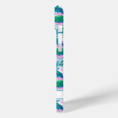 Bunte Meeresschildkröten Monogramm Case-Mate iPhone Hülle (Rückseite / Links)