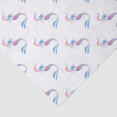 Bunte Meerjungfrau Seidenpapier (Ausschnitt)