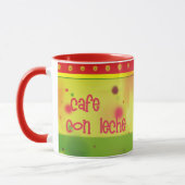 Bunte mexikanische Kaffee-Tassen-ursprünglicher Tasse (Links)