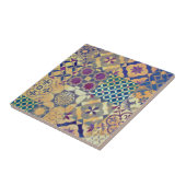 Bunte Mittelmeer- u. ägäische traditionelle Fliese (Seite)