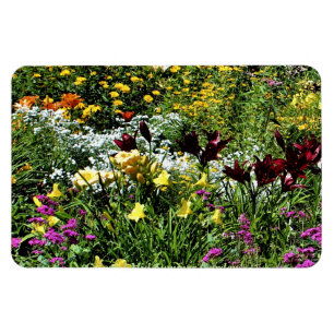 Bunte mittlere Sommer-Gärten! Magnet