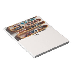 Bunte Mode-Sonnenbrillen-Notizbuch im trendigen St Notizblock