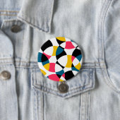 Bunte, moderne, trendy, coole Kreisgraphik Button (Beispiel)