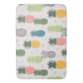 Bunte modische Ananas Badematte (Vorderseite Vertikal)