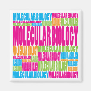 Bunte Molekularbiologie Magnet