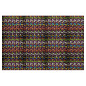 Bunte Mosaik-Muster-Leinwand rustikales #4 Stoff (Fat Quarter (45,7 x 55,9 cm))