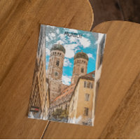 Bunte München Deutschland Frauenkirche