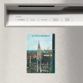 Bunte Münchner Ölfarbe Magnet (In Situ (Geschirrspüler))