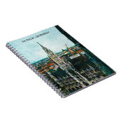 Bunte Münchner Ölfarbe Notizblock (Rechte Seite)