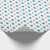 bunte Muster des Kreises Geschenkpapier (Ecke)