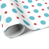 bunte Muster des Kreises Geschenkpapier (Rolleneckpunkt)