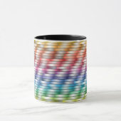 Bunte Muster-Kaffee-Tasse Tasse (Zentrum)