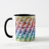 Bunte Muster-Kaffee-Tasse Tasse (Links)