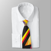 Bunte Muster-Krawatte "Blitz Gordon " Krawatte (Gebunden)