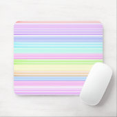 Bunte Nadelstreifen Mousepad (Mit Mouse)