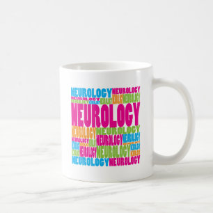 Bunte Neurologie Kaffeetasse