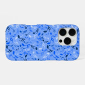 Bunte Noten iPhone Hülle (Rückseite (Horizontal))