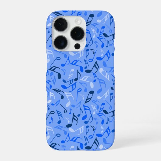 Bunte Noten iPhone Hülle (Rückseite)