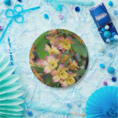 Bunte Orchideen-PapierTeller Pappteller (Party)
