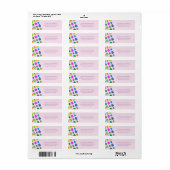 Bunte Oster-Eier-Muster (Vorne)