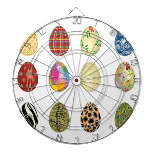 bunte Ostereier Dartscheibe (vorne)