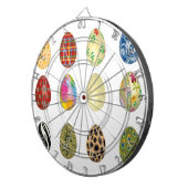 bunte Ostereier Dartscheibe (Vorderseite rechts)
