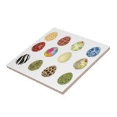 bunte Ostereier Fliese (Seite)