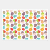 Bunte Ostereier Geschenkpapier Set (Vorderseite 3)