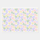 Bunte Ostereier Geschenkpapier Set (Vorderseite)