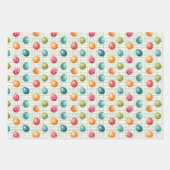 Bunte Ostereier Geschenkpapier Set (Vorderseite 2)