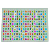 Bunte Ostereier Große Geschenktüte (Vorderseite)