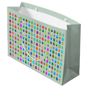 Bunte Ostereier Große Geschenktüte