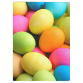 Bunte Ostereier Klemmbrett (Rückseite)