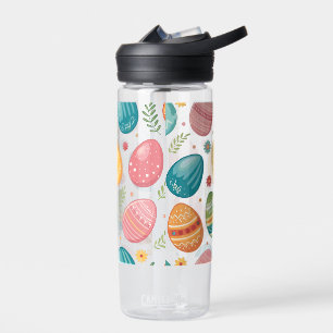 Bunte Ostereier Muster Trinkflasche