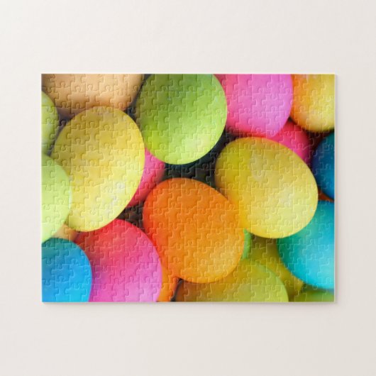 Bunte Ostereier Puzzle (Horizontal)