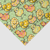 Bunte Ostern-Küken Seidenpapier (Ausschnitt)