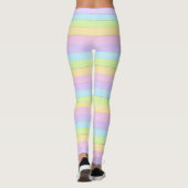 Bunte Ostern-Pastell-Leggings Leggings (Rückseite)