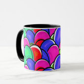 Bunte Ostern-Tasse Tasse (Vorderseite Links)