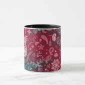 Bunte Paisley-Tasse Tasse (Zentrum)